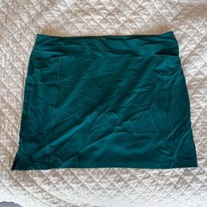 ADIDAS workout ADISTAR PULL-UP SKIRT SHORTS turquoise XL w tags.  Never worn.